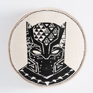 PB Teen + Marvel Black Panther Round Pillow | Exclusive Collectors Item